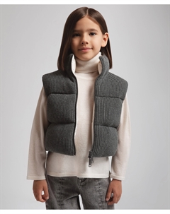 Водолазка из кашемира молочная для девочки Select Gulliver