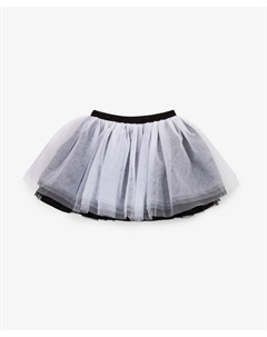 Юбка из сетки белая для девочки Gulliver