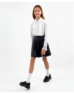 Юбка плиссированная синяя Gulliver