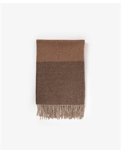 Шарф из 100% шерсти с бахромой по краям Glvr