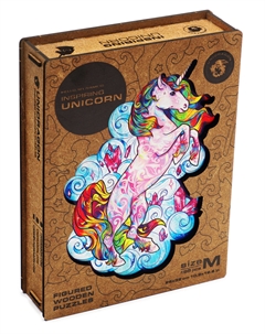 Фигурный пазл Вдохновляющий единорог M Unidragon