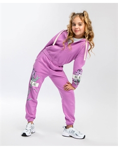 Толстовка на молнии фиолетовая Button blue