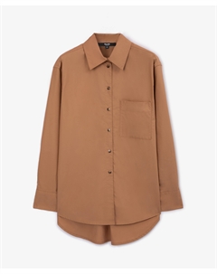 Рубашка оверсайз бежевая Glvr