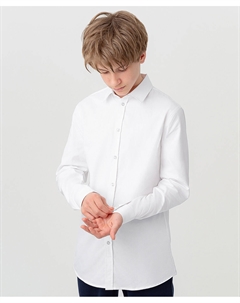 Рубашка на пуговицах белая Button blue