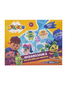 Набор для творчества Аквамозаика 1400 эл. Монсики