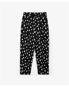 Брюки зауженные к низу с рисунком Glvr