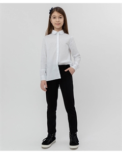 Черные трикотажные брюки Button blue