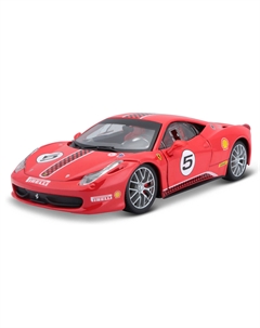 Гоночная машинка die-cast Ferrari 458 Challenge 1:24 Bburago