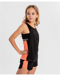 Комплект танк-топ и майка сетка мультицвет для девочки Button blue