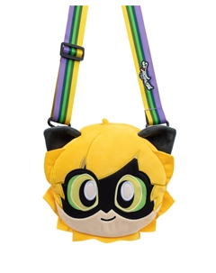 Плюшевая сумка на плечо Супер-Кот, кросс-боди "" Леди баг и супер-кот