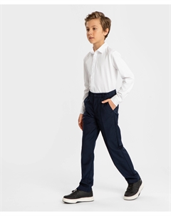 Брюки со стрелками для мальчика синие Button blue