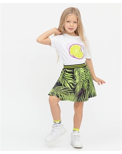 Юбка салатовая Button blue