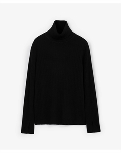 Водолазка вязаная черная Glvr