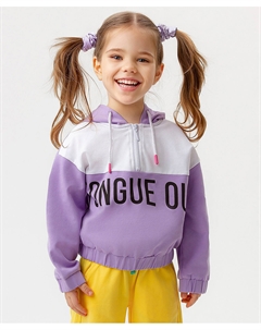 Толстовка с капюшоном и принтом Button blue