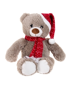 Мягкая игрушка Мишка в колпаке и шарфе, 35 см Gulliver мягкая игрушка