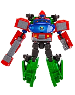 2 в 1 Робот пожарный и пилот Gogo bus