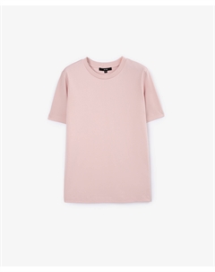 Футболка базовая с коротким рукавом розовая Glvr