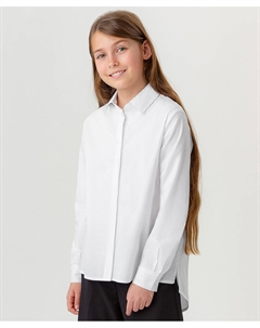 Рубашка классическая белая Button blue