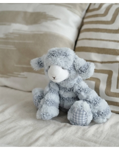 Мягкая игрушка Барашек кудрявый голубой Gulliver мягкая игрушка