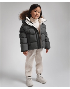 Брюки-джоггеры из вельвета цвета экрю для девочки Select Gulliver