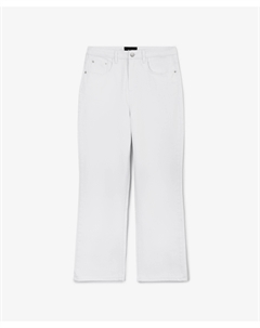 Джинсы прямые белые regular fit Glvr