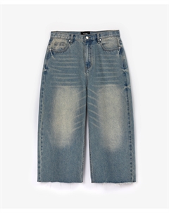 Джинсы-кюлоты голубые boyfriend Glvr