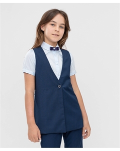 Жилет синий Button blue