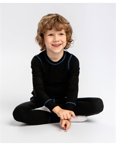 Термобелье черное Button blue