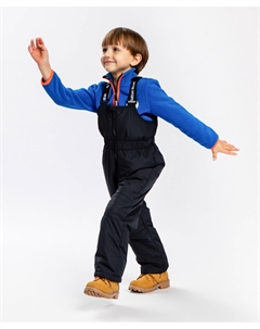 Полукомбинезон зимний утепленный черный Button blue