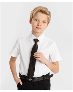 Галстук на молнии с готовым узлом черный Button blue