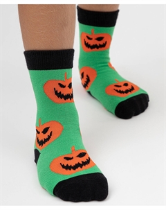 Носки с принтом зеленые Button blue