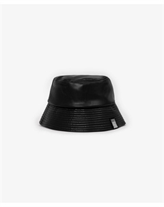 Панама из эко-кожи черная Gulliver