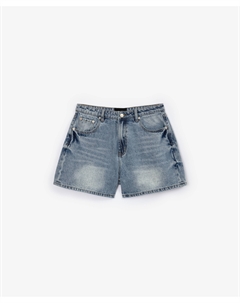 Шорты из денима голубые Glvr