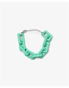 Браслет-цепь для девочки зелёный Gulliver