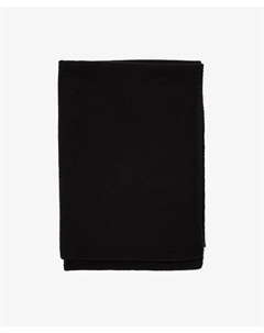 Шарф вязаный черный Glvr