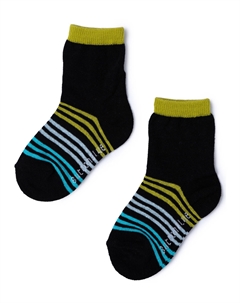 Носки в полоску черные Button blue