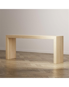 Консоль из шпона дуба каштановый Laredoute