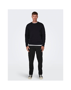 Брюки-карго Dean черный Only & sons