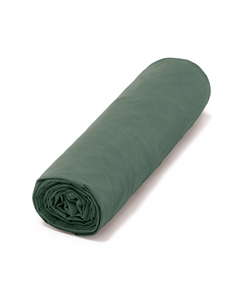 Простыня натяжная из 100 биохлопка Ponlok зеленый Laredoute