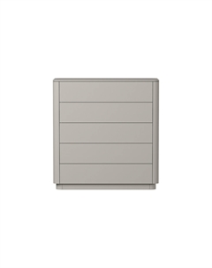 Комод пять ящиков из бука ширина 100 см бежевый So'home