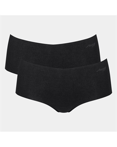 Комплект из двух трусов-шортов Zero Modal черный Sloggi