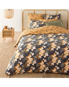 Пододеяльник из 100 стираного хлопка Shabby серый La redoute interieurs