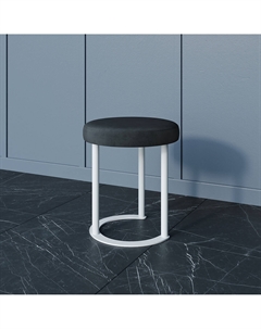 Пуф с металлическим каркасом черный So'home