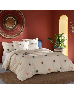 Пододеяльник из хлопка Mentilla бежевый La redoute interieurs