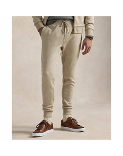 Брюки-джоггеры из платированного джерси бежевый Polo ralph lauren