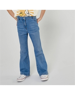 Джинсы расклешенные синий La redoute collections