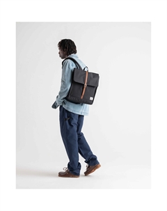 Рюкзак из ткани CITY BACKPACK черный Herschel