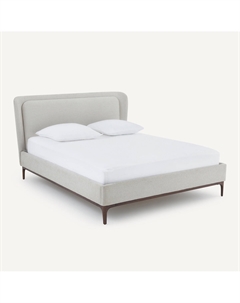 Кровать с изголовьем и основанием Jabote бежевый Am.pm.