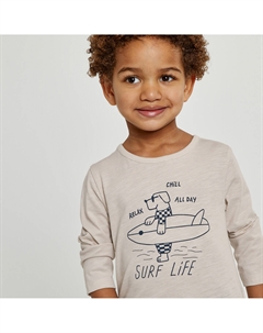 Комплект из трех лонгсливов La Redoute разноцветный Laredoute