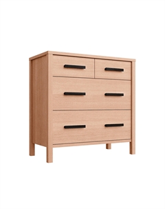 Комод с четырьмя ящиками из массива дуба бежевый Laredoute